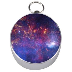 Milky Way Center Silver Compasses by trendistuff