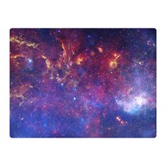 Milky Way Center Double Sided Flano Blanket (mini)  by trendistuff