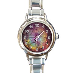 Ic 1396 Round Italian Charm Watches by trendistuff