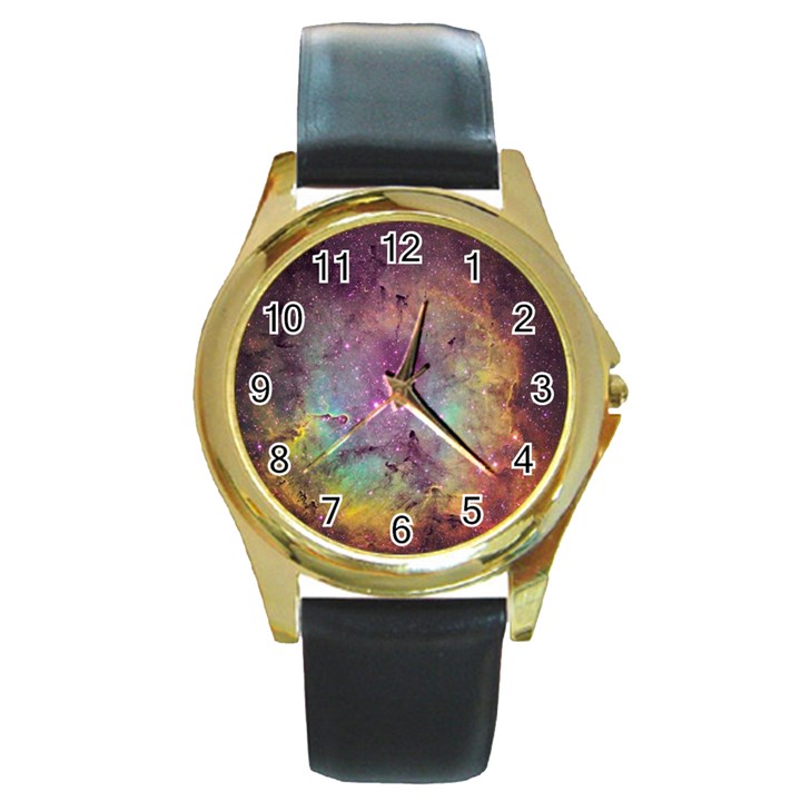 IC 1396 Round Gold Metal Watches