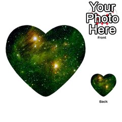 Hydrocarbons In Space Multi-purpose Cards (heart)  by trendistuff