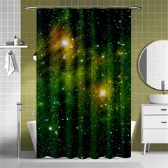 Hydrocarbons In Space Shower Curtain 48  X 72  (small)  by trendistuff