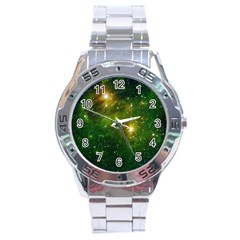 Hydrocarbons In Space Stainless Steel Men s Watch by trendistuff