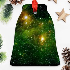 Hydrocarbons In Space Ornament (bell)  by trendistuff