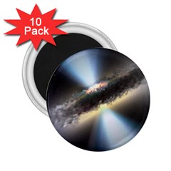 Hidden Black Hole 2 25  Magnets (10 Pack)  by trendistuff