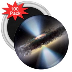 Hidden Black Hole 3  Magnets (100 Pack) by trendistuff