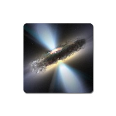 Hidden Black Hole Square Magnet by trendistuff