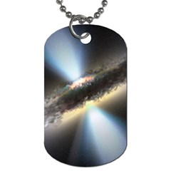 Hidden Black Hole Dog Tag (one Side) by trendistuff