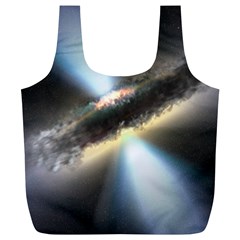 Hidden Black Hole Full Print Recycle Bags (l)  by trendistuff