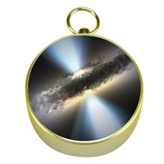 Hidden Black Hole Gold Compasses by trendistuff