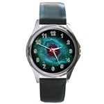 HELIX NEBULA Round Metal Watches Front