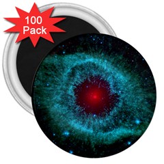 Helix Nebula 3  Magnets (100 Pack) by trendistuff