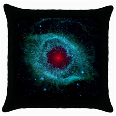 Helix Nebula Throw Pillow Cases (black) by trendistuff