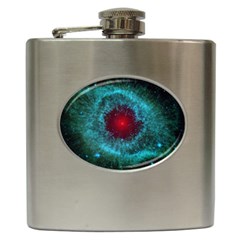 Helix Nebula Hip Flask (6 Oz) by trendistuff