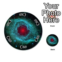 Helix Nebula Playing Cards 54 (round)  by trendistuff