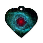 HELIX NEBULA Dog Tag Heart (Two Sides) Front