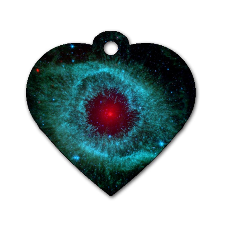 HELIX NEBULA Dog Tag Heart (Two Sides)