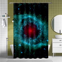 Helix Nebula Shower Curtain 48  X 72  (small)  by trendistuff