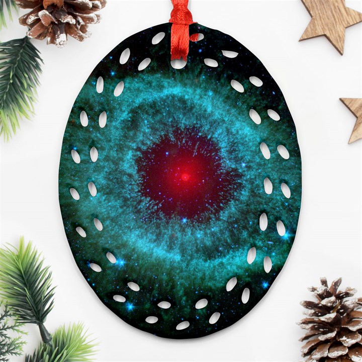 HELIX NEBULA Ornament (Oval Filigree) 