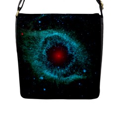 Helix Nebula Flap Messenger Bag (l)  by trendistuff