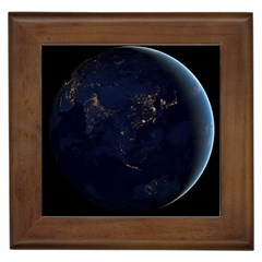 Global Night Framed Tiles by trendistuff