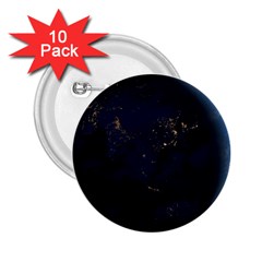 Global Night 2 25  Buttons (10 Pack)  by trendistuff