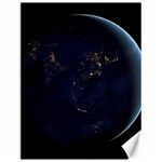 GLOBAL NIGHT Canvas 12  x 16   11.86 x15.41  Canvas - 1