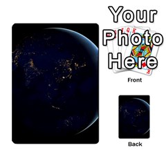 Global Night Multi-purpose Cards (rectangle)  by trendistuff