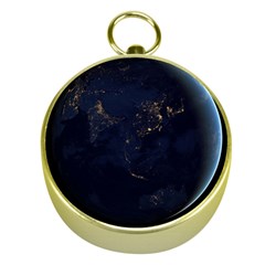 Global Night Gold Compasses by trendistuff