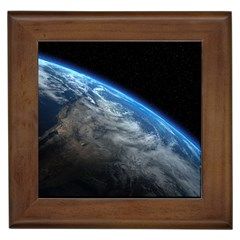 Earth Orbit Framed Tiles by trendistuff