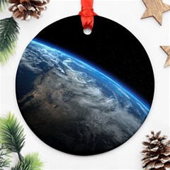 Earth Orbit Ornament (round)  by trendistuff