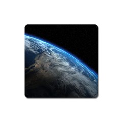 Earth Orbit Square Magnet by trendistuff