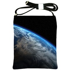 Earth Orbit Shoulder Sling Bags by trendistuff