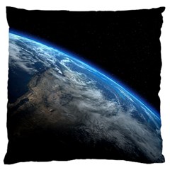 Earth Orbit Large Flano Cushion Cases (two Sides)  by trendistuff