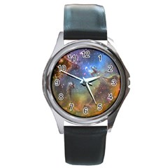 Eagle Nebula Round Metal Watches by trendistuff