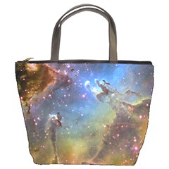 Eagle Nebula Bucket Bags by trendistuff