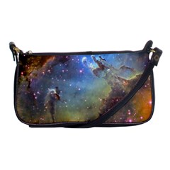 Eagle Nebula Shoulder Clutch Bags by trendistuff