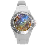 EAGLE NEBULA Round Plastic Sport Watch (L) Front