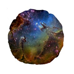 Eagle Nebula Standard 15  Premium Round Cushions by trendistuff