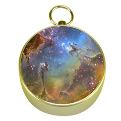 Eagle Nebula Gold Compasses by trendistuff