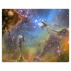 Eagle Nebula Double Sided Flano Blanket (medium)  by trendistuff