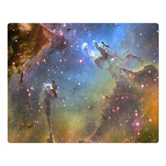 Eagle Nebula Double Sided Flano Blanket (large)  by trendistuff