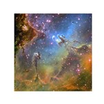 EAGLE NEBULA Small Satin Scarf (Square)  Front