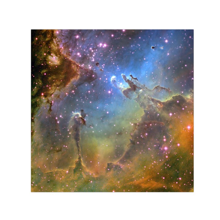 EAGLE NEBULA Small Satin Scarf (Square) 