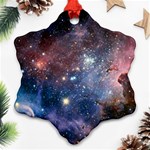 CARINA NEBULA Ornament (Snowflake)  Front