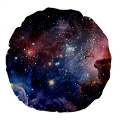 Carina Nebula Large 18  Premium Round Cushions by trendistuff