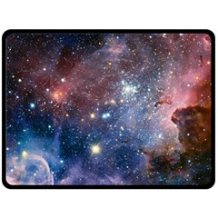 Carina Nebula Double Sided Fleece Blanket (large)  by trendistuff