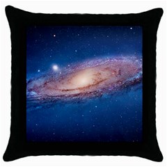 ANDROMEDA Throw Pillow Cases (Black)