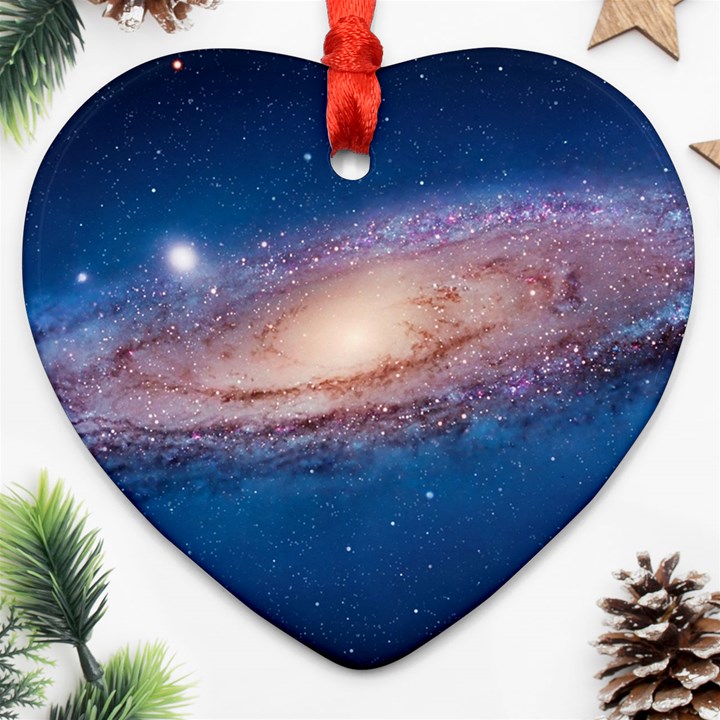 ANDROMEDA Heart Ornament (2 Sides)