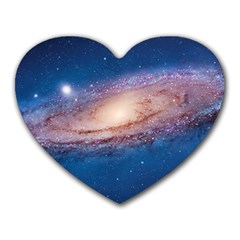 Andromeda Heart Mousepads by trendistuff